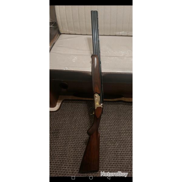 Fusil caesar guerini superpos bcassier calibre 12 canon ray