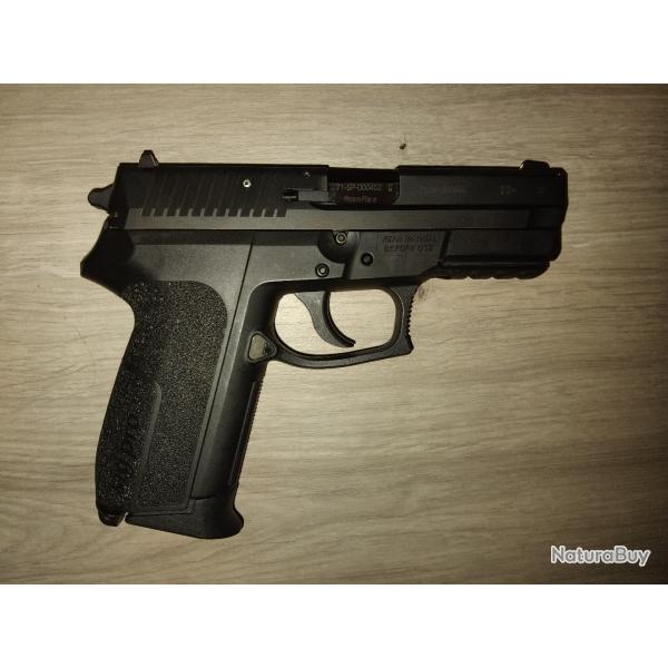 Sig Sauer SigPro2022 cal.9X19, holster + chssis.