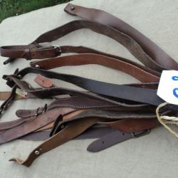 lot bretelles fusil /carabine ( le tarif est pour un lot uniquement )