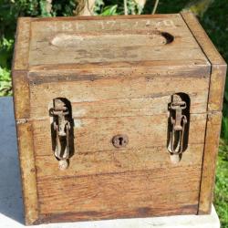 Armée occupation caisse FLAK pour  lunette NRh 12,5 / 7X9 NORMANDIE 44 - ref COU24OPT001