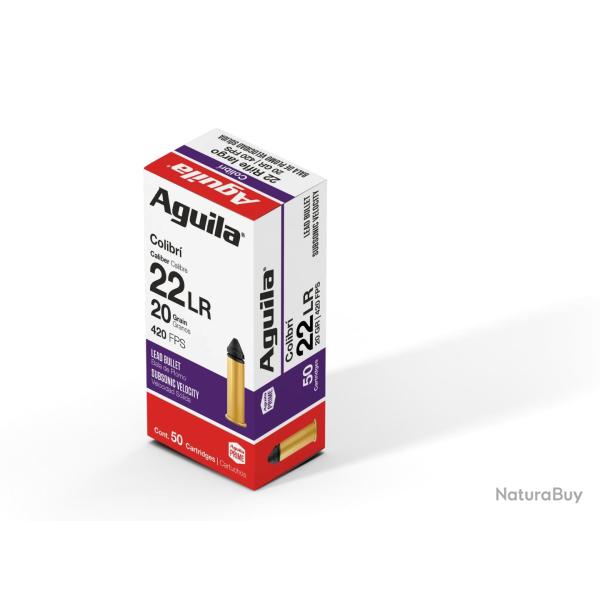 AGUILA 22LR COLIBRI 20 GR X50
