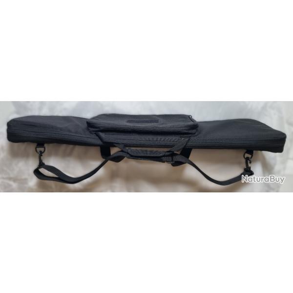 Housse pour fusil Delta - 100 cm - Noir