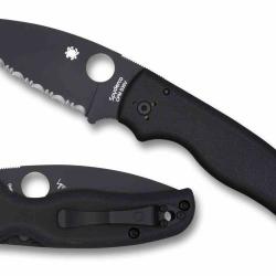 Couteau Spyderco Bodacious LAME Acier CPM S30V MANCHE G10 Compression Lock USA SC263GSBK