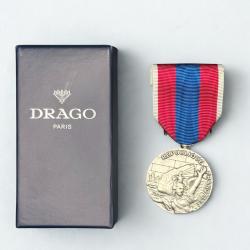 (18.028) Médaille de la Défense Nationale - Argent - Drago