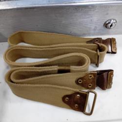 Bretelle US en  toile  Mills 1904/17