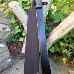 Sabre Epée Bolo Machette Tactical Machete GROSSE Lame Acier 3Cr13 Manche Abs Etui Nylon Survivaliste