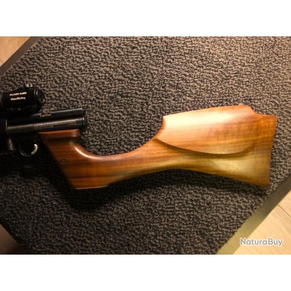 Crosse d'paule pour votre pistolet CROSMAN en noyer d'Amrique - Droitire