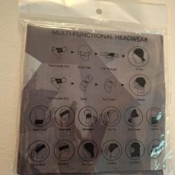 Tour de cou multitechnique camouflage suedois hivernal.