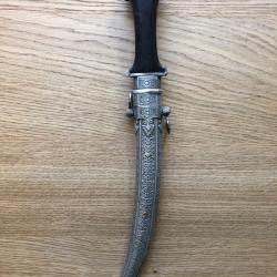 Dague poignard berbère marocain ancien koumya Maroc