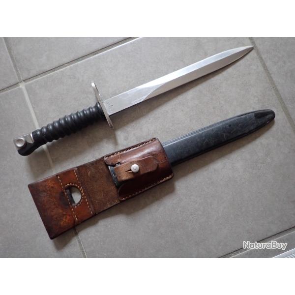 W 91197 Baonnette Suisse FASS 57 + PF cuir premier modle