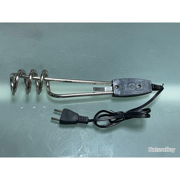 thermoplongeur de 1000 W rsistance chauffe eau de voyage camping etc