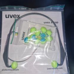 Bouchons d'oreilles  uvex avec des  reserves