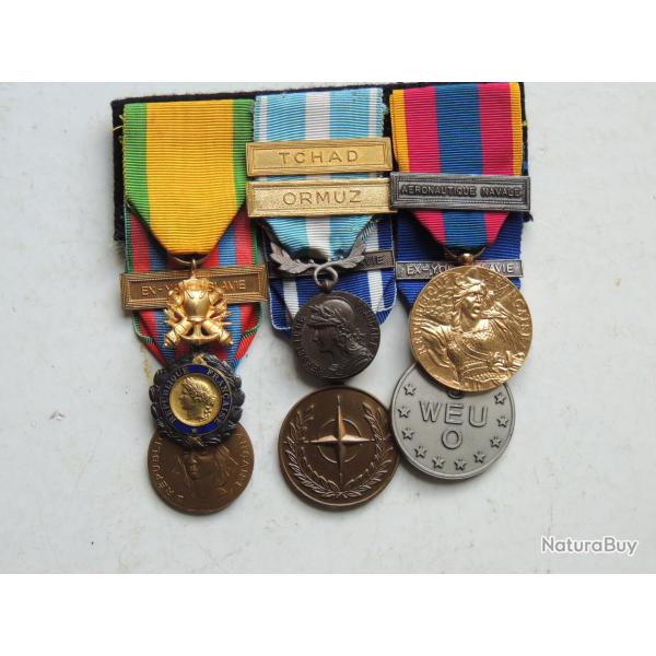 AERONAVALE MARINE / EX-YOUGOSLAVIE / BEL ENSEMBLE MEDAILLES  � voir