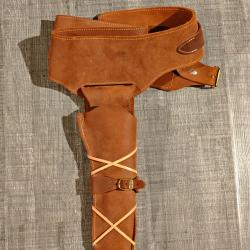 Holster en cuir buscadero