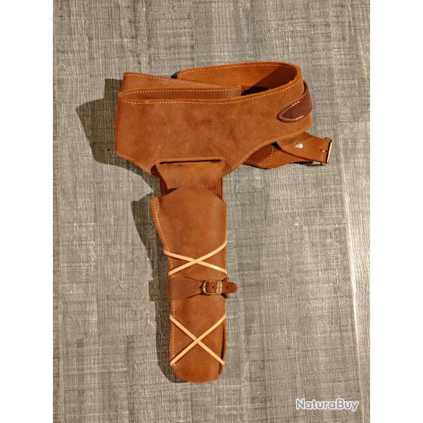 Holster en cuir buscadero