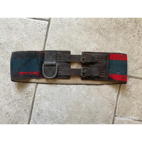 Ancien ceinturon de pompier, France, IIIme Rpublique