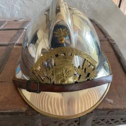 Casque modèle 1933 sapeurs pompiers St Jean d'Angély