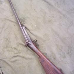 fusil de chasse à chiens extérieurs 16 à broche canons 76 cm