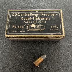 Jolie boîte de 7 mm à broche plus 1 cartouche