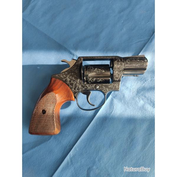 Colt Detectiv Special grav . Pice de collection rare