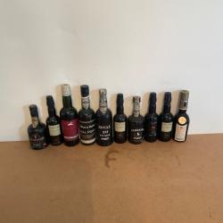 Lot 10 mignonnettes de Porto