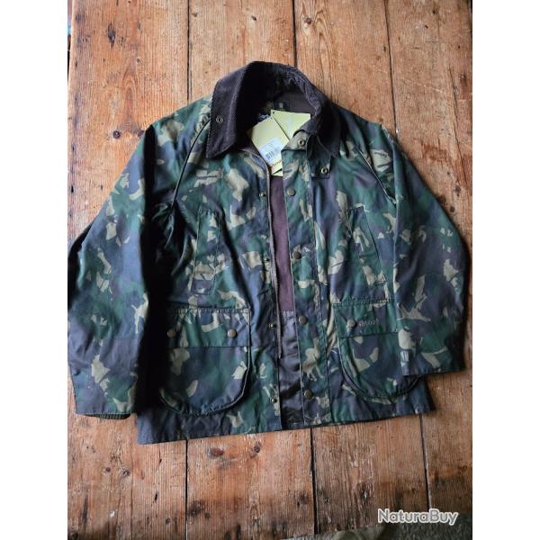 Barbour Bedale coumouflage XL enfant / 12-13 ans / XS femme