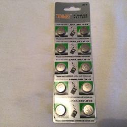 10 piles AG13 - LR44 - 357 - G13