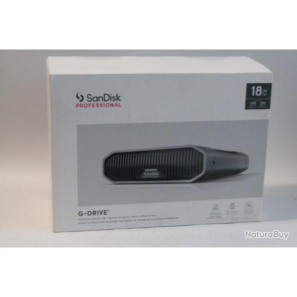 Disque dur externe SanDisk Professional G-Drive 18 To neuf
