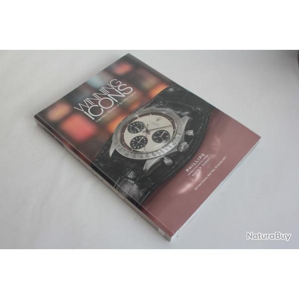 Phillips Catalogue montres Winnig Icons lengendary watches 20th century