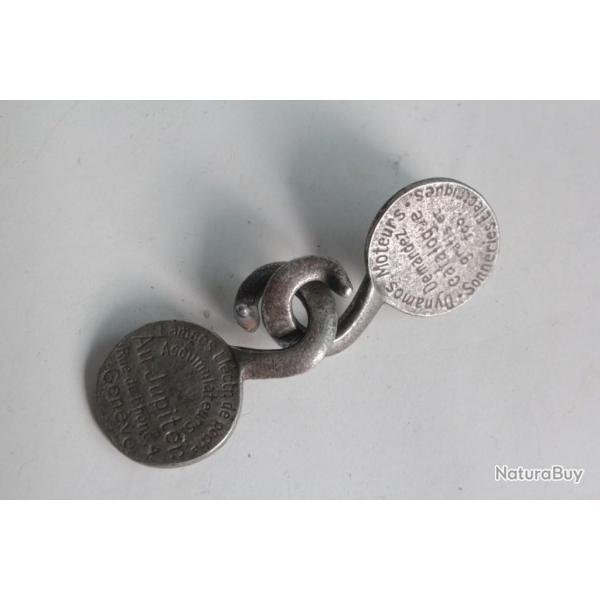 Ancien Casse-t�te publicitaire Au Jupiter Gen�ve Lampe moteur