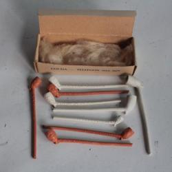 Pipes miniatures terre cuite De Jong's Gouda Hollande