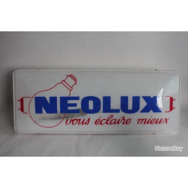 Enseigne publicitaire lumineuse Lampe Neolux