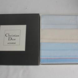CHRISTIAN DIOR Monsieur Mouchoirs logo brodé
