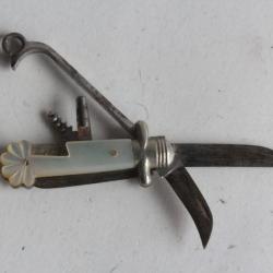 Couteau miniature multifonctions de maîtrise