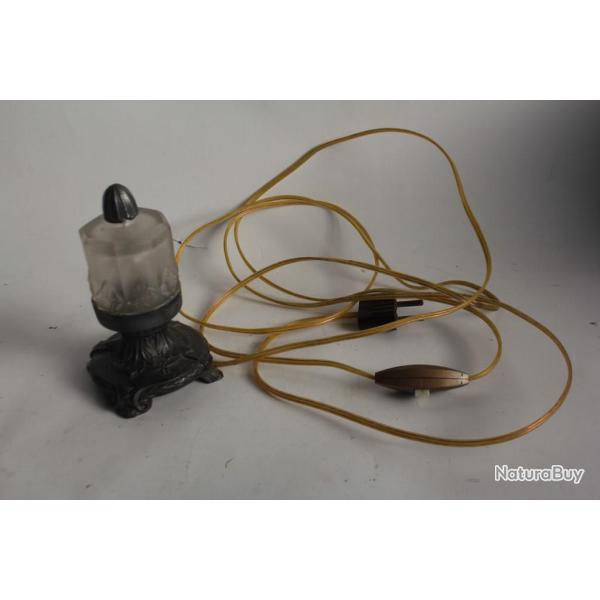 Lampe Veilleuse verre Art D�co