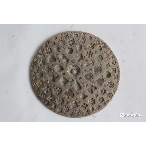 Ancien Moule  Bijoux Matrice Bronze Inde