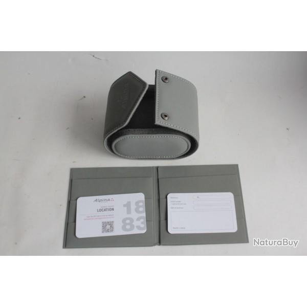 ALPINA crin de voyage pour montre + certificat d'authenticit