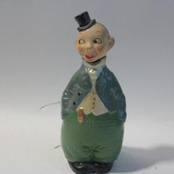Flacon anthropomorphe céramique Personnage grotesque