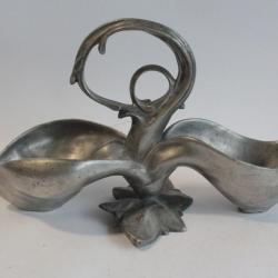Salière étain Jean Baffier Art Nouveau