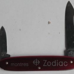 ZODIAC Couteau publicitaire ouvre montre