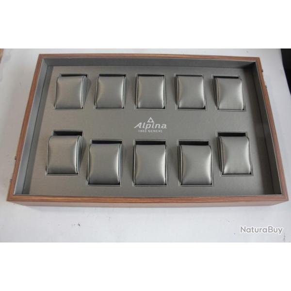 ALPINA Plateau prsentoir pour 10 montres