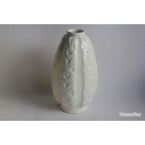 Vase cramique Boch Frres La Louvire Art Dco