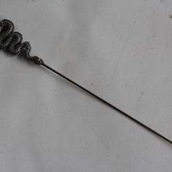 Épingle à chapeau argent Dragon