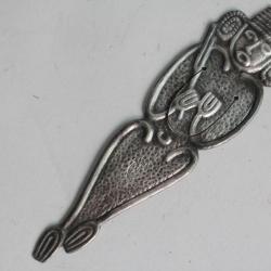 Signet marque page argent