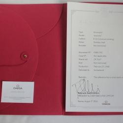 OMEGA Extrait d'archive Montre