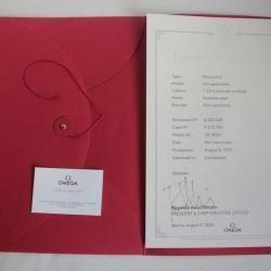 OMEGA Extrait d'archive Montre