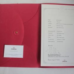 OMEGA Extrait d'archive Montre