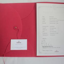 OMEGA Extrait d'archive Montre Seamaster Special