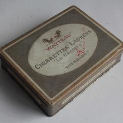 Bo&icirc;te &agrave; Cigarettes t&ocirc;le Ed. Laurens Watteau Le Kh&eacute;dive