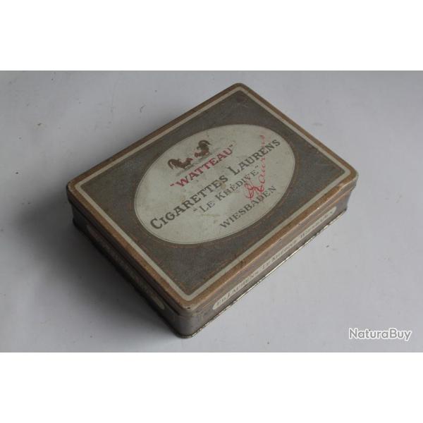 Bo�te � Cigarettes t�le Ed. Laurens Watteau Le Kh�dive